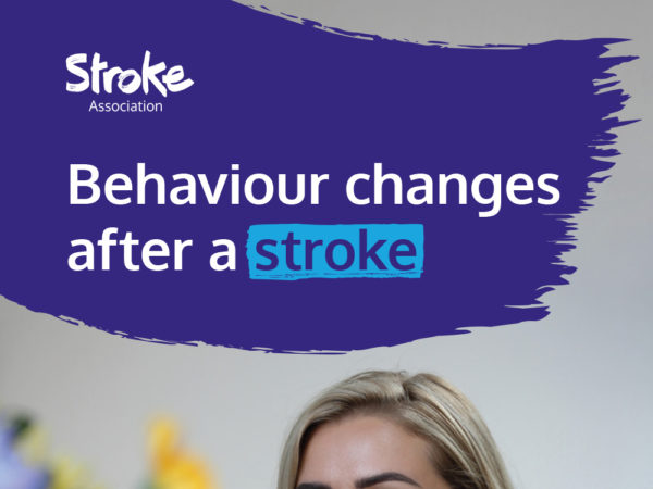 Behaviour changes after a stroke guide, cover image