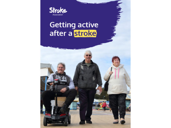 Getting active after a stroke guide, cover image