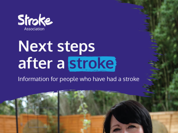 Next steps after a stroke guide, cover image