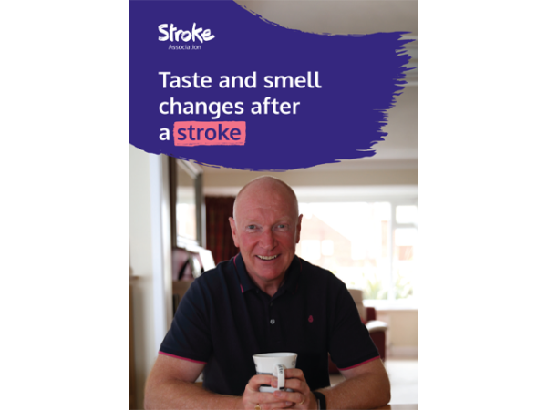 Taste and smell change after a stroke - resource guide cover