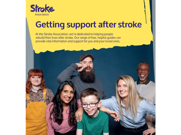 Preview of the A4 poster, Getting support after a stroke.