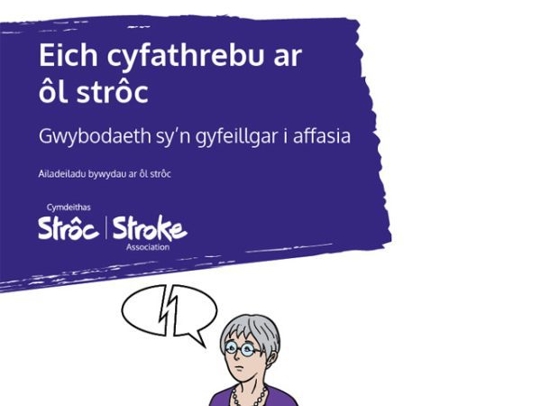 Communication: Aphasia-friendly Information - Welsh