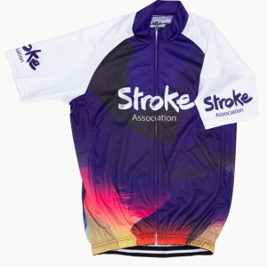 Stroke Association cycling jersey