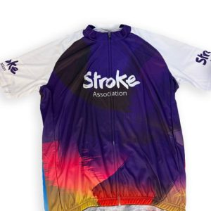 Stroke Association cycling jersey