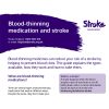 Blood thinning medication and stroke