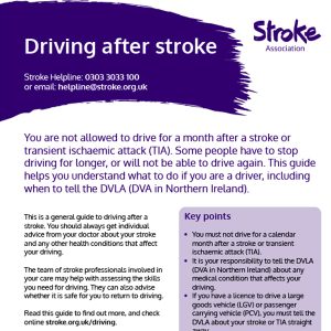 Driving after a stroke